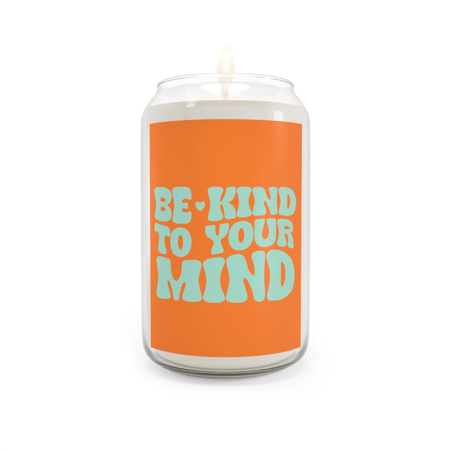 Good Vibes -  Be Kind to your Mind Vanilla Scented Candle, 13.75oz