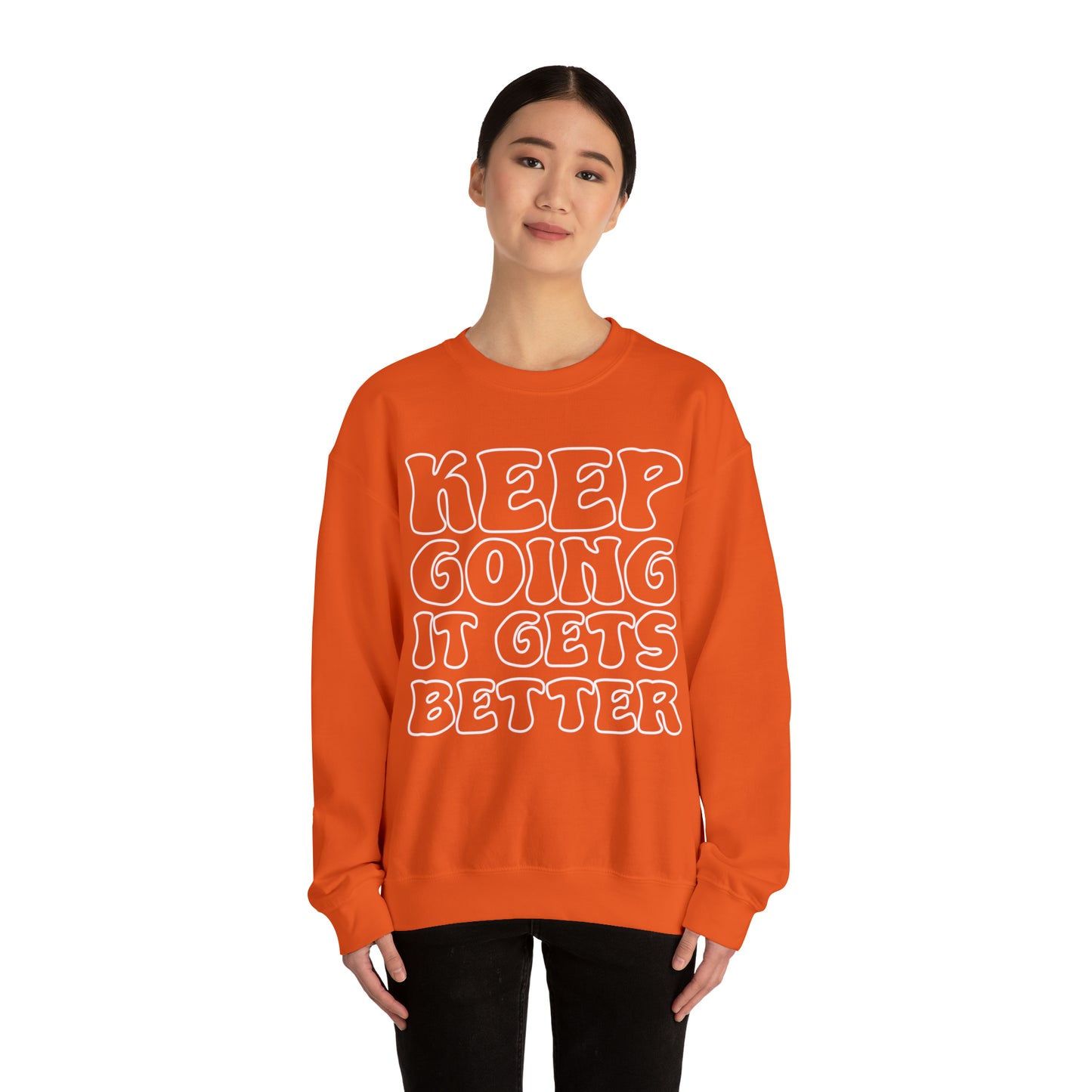Good Vibes - Keep Going - Crewneck Sweatshirt
