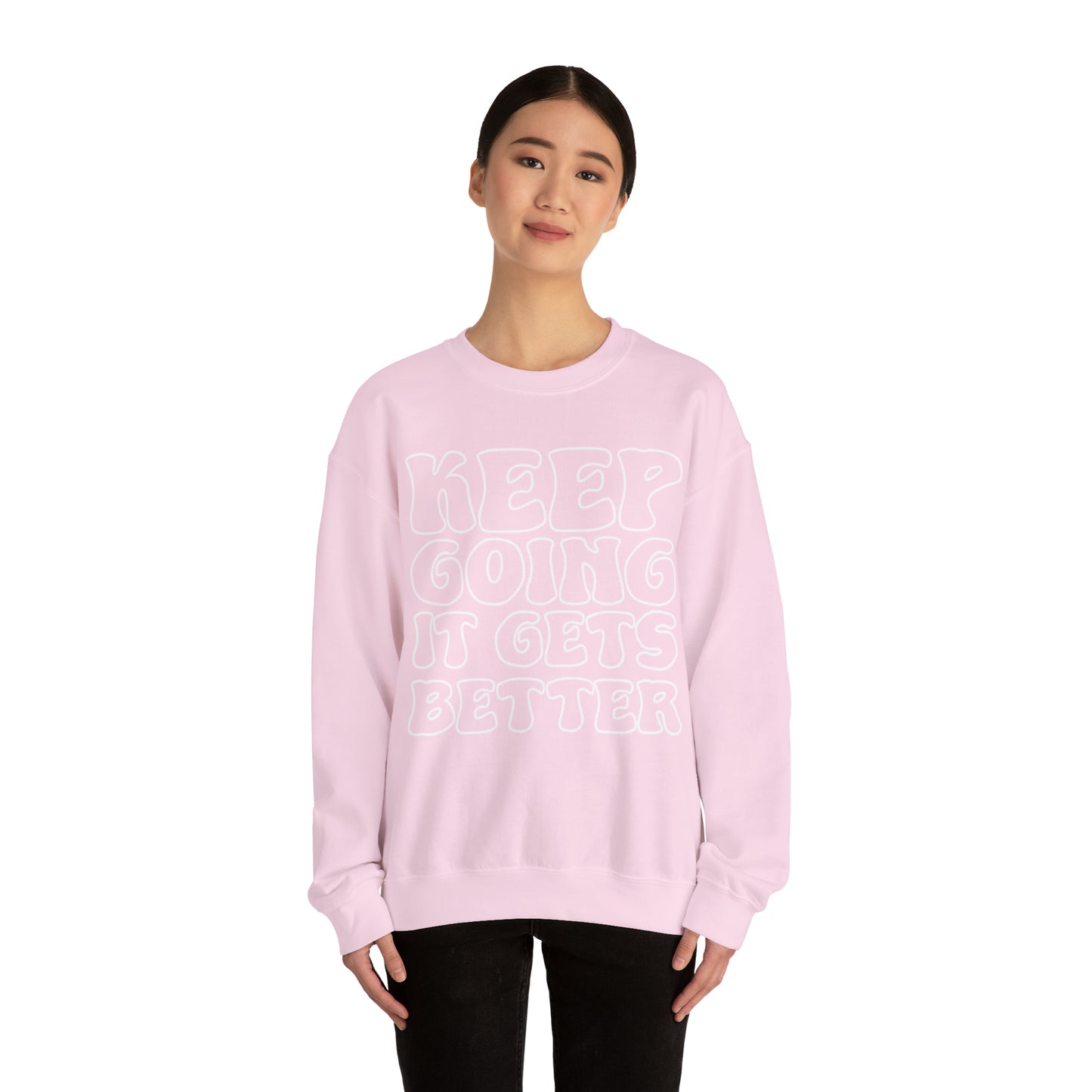 Good Vibes - Keep Going - Crewneck Sweatshirt