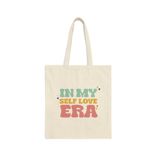 Good Vibes -  Self Love - Cotton Canvas Tote Bag