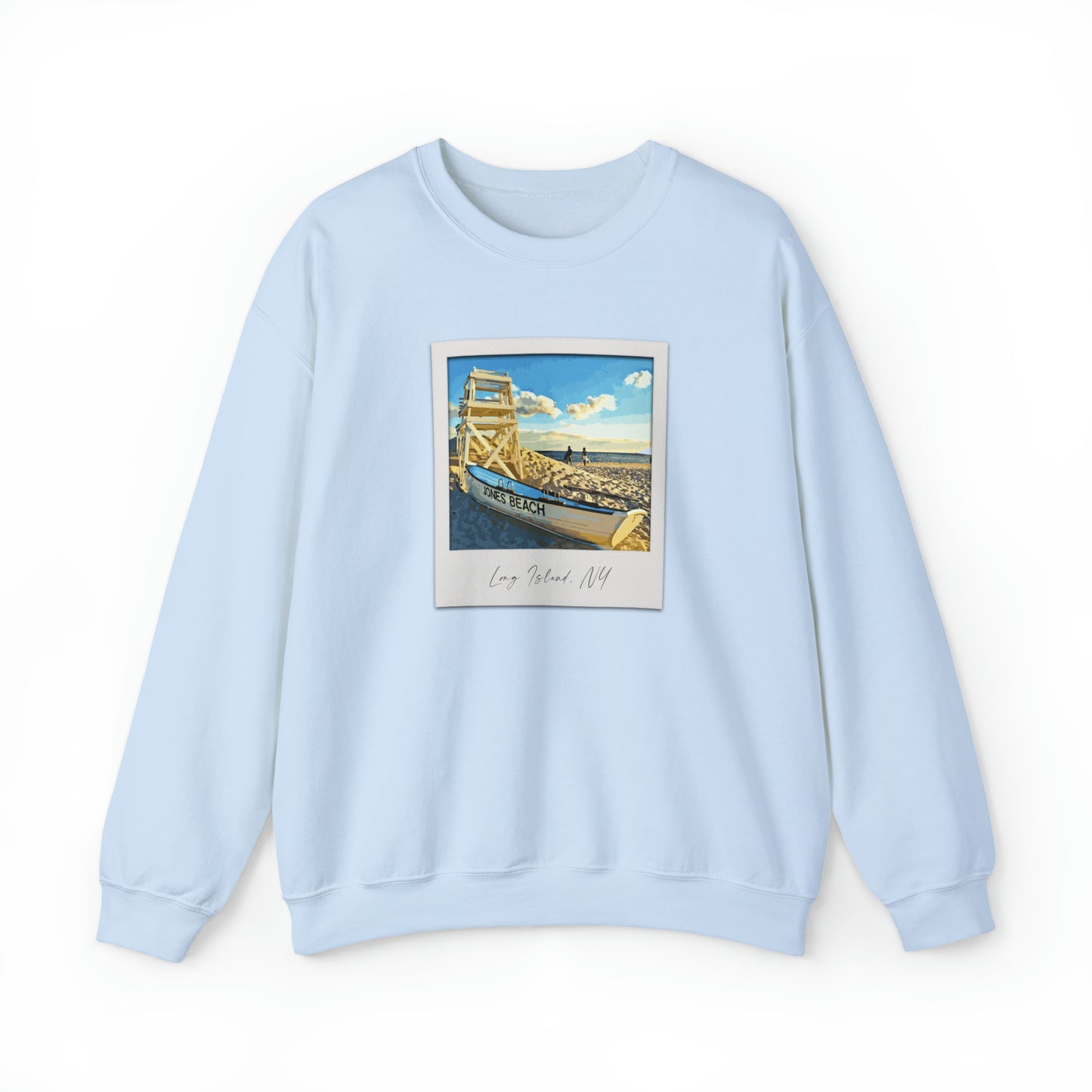 Summertime Summertime - Jones Beach - Crewneck Sweatshirt