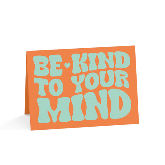Good Vibes - Be Kind to your Mind - Greeting Cards (10pcs)