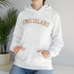 Long Island Love -  Collegiate Heart - Hooded Sweatshirt