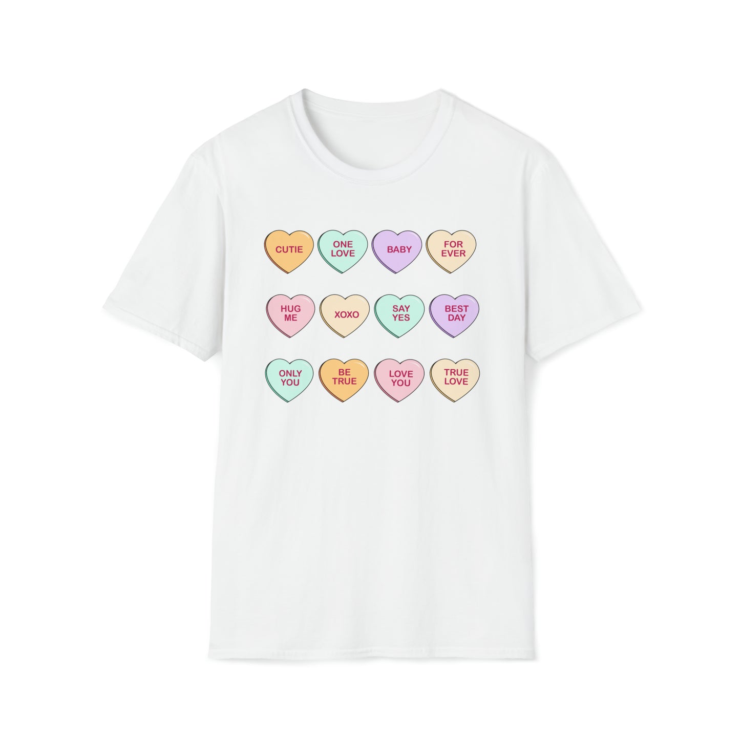 V Day -  Conversation Hearts T-Shirt