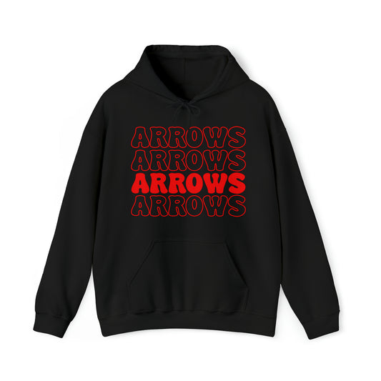 Sachem Spirit - Arrows: East - Hooded Sweatshirt