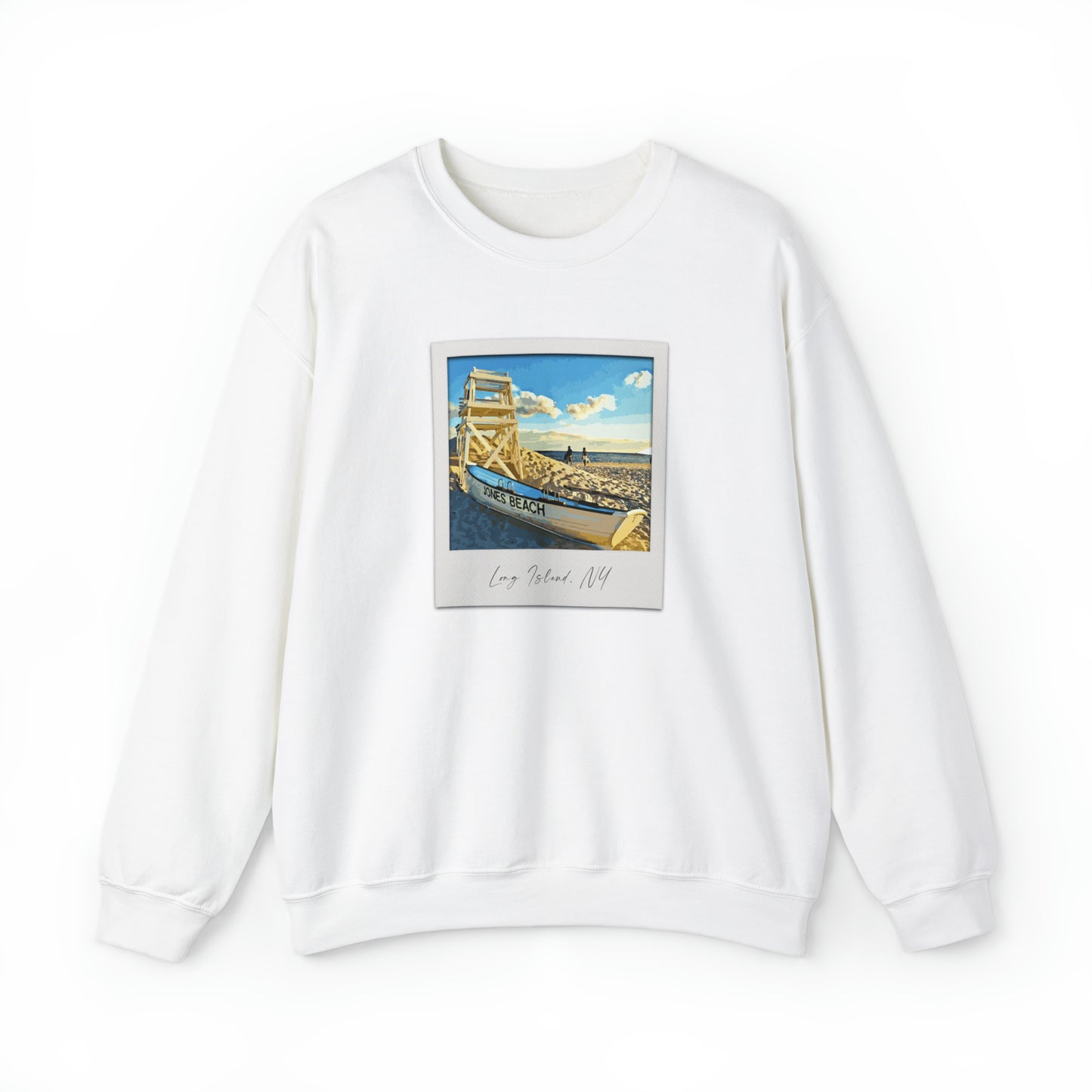 Summertime Summertime - Jones Beach - Crewneck Sweatshirt